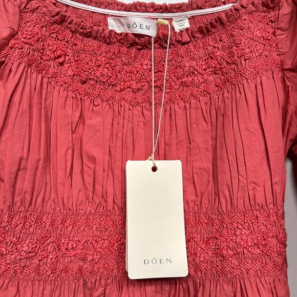 DOEN Catrinette Maxi Dress Nightgown in Apple blossom size XS NWT - Picture 15 of 17